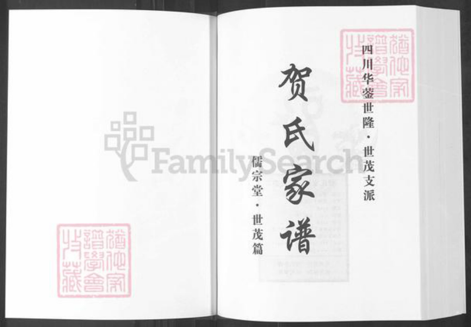 四川省广安市华蓥市高兴镇贺氏儒宗堂族谱-贺氏家谱.四川华蓥世隆.世茂支派.pdf电子版插图1 四川省广安市华蓥市高兴镇贺氏儒宗堂族谱-贺氏家谱.四川华蓥世隆.世茂支派.pdf电子版插图1