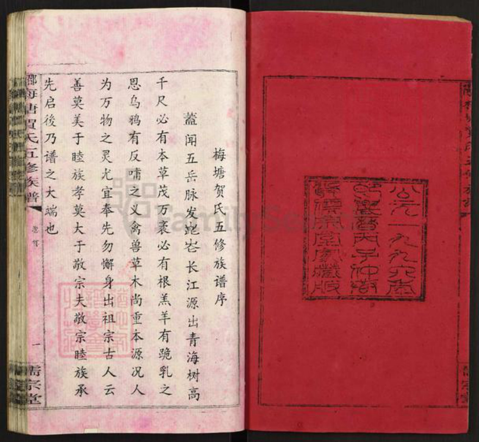 湖南省邵阳市隆回县岩口镇贺氏族谱-邵阳梅塘贺氏五修族谱.pdf电子版插图2