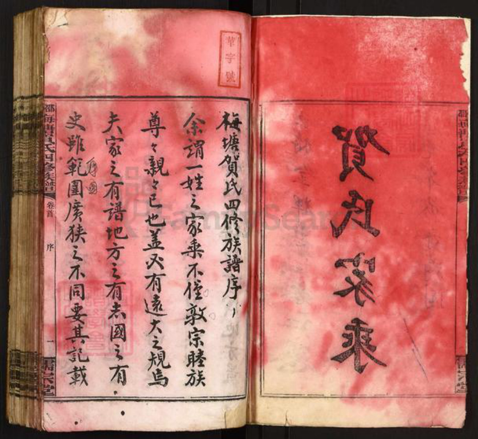 湖南省邵阳市洞口县黄桥镇贺氏儒宗堂族谱-邵阳梅塘贺氏四修族谱.pdf电子版插图2