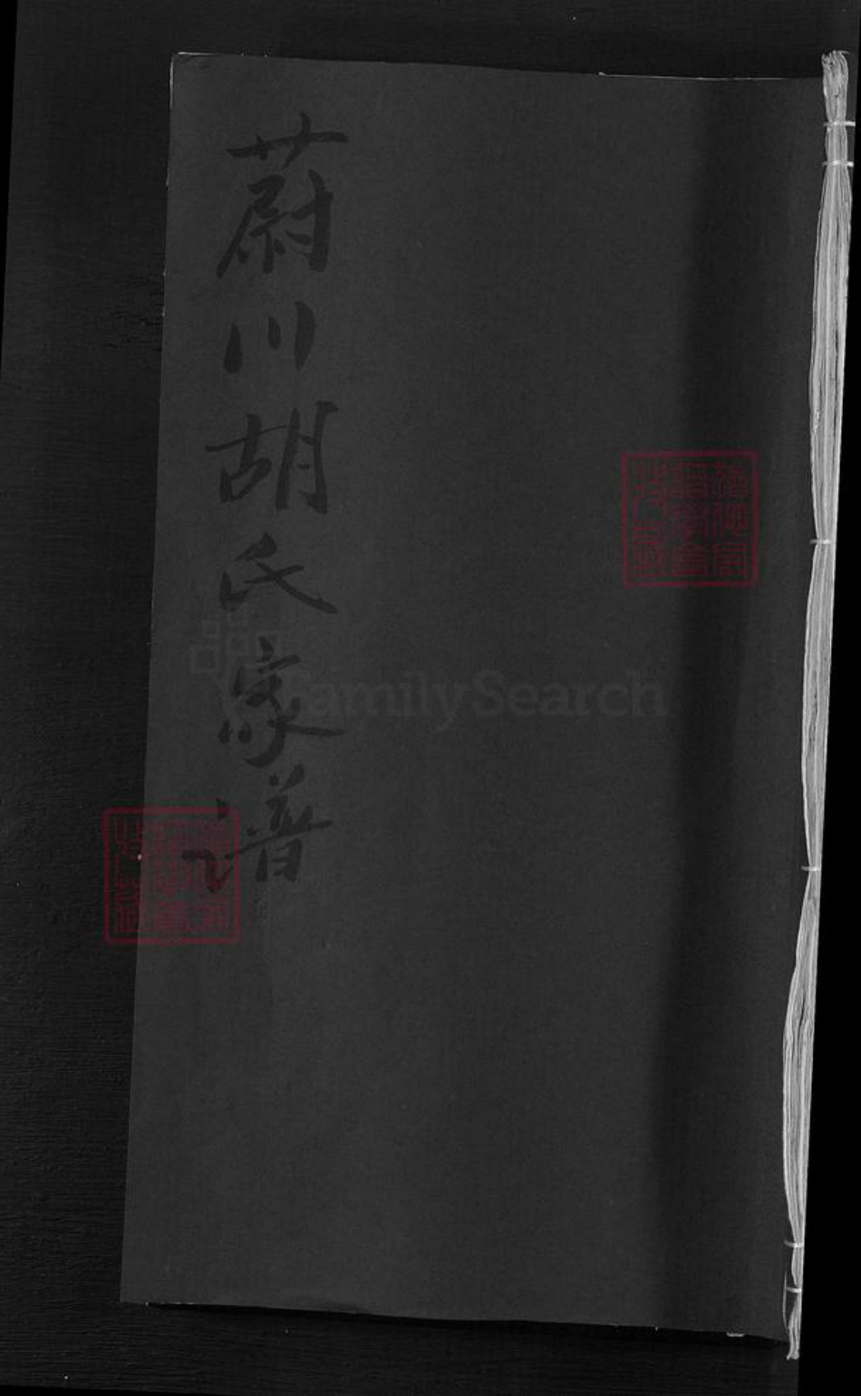 安徽省黄山市歙县璜田乡胡氏叙伦堂族谱-蔚川胡氏家谱.pdf电子版插图