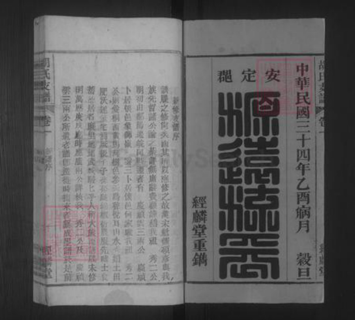 安徽省安庆市桐城市胡氏族谱-胡氏支谱 [10卷,末1卷].pdf电子版插图1