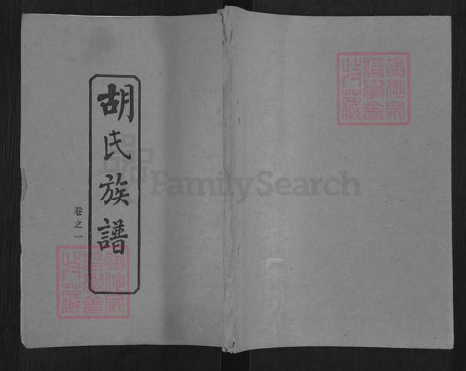湖北省黄冈市麻城市白果镇胡氏族谱-胡氏族谱.pdf电子版插图