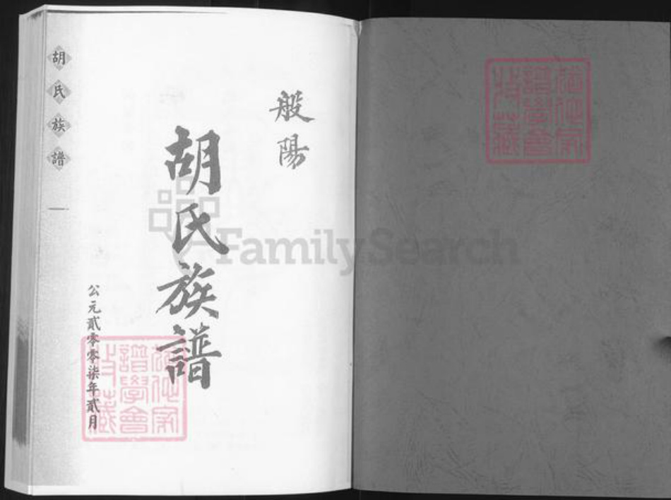 山东省淄博市淄川区胡氏族谱-般阳胡氏族谱.pdf电子版插图1