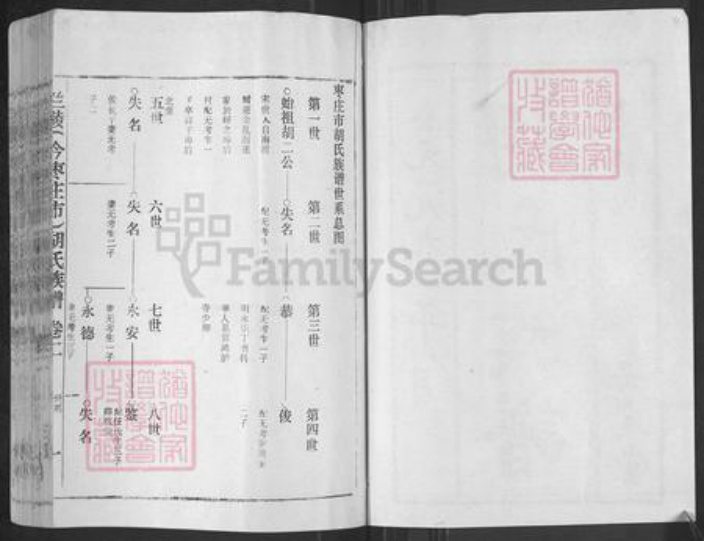 山东省枣庄市薛城区胡氏安定堂族谱-兰陵(今枣庄市)胡氏族谱.pdf电子版插图4