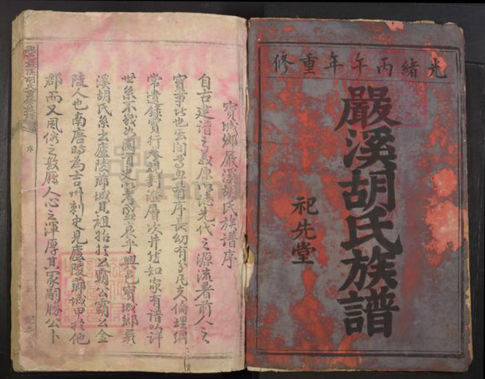 江西省赣州市兴国县胡氏族谱-兴邑严溪胡氏重修族谱[2册].pdf电子版插图1
