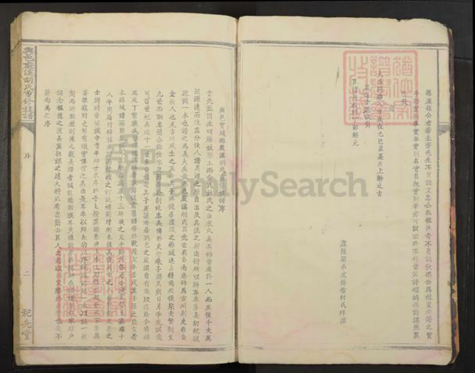 江西省赣州市兴国县胡氏族谱-兴邑严溪胡氏重修族谱[2册].pdf电子版插图5