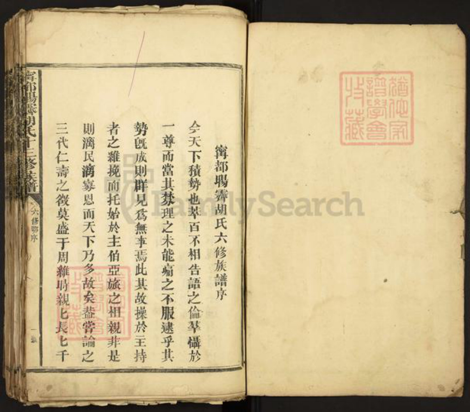 江西省赣州市宁都县胡氏族谱-宁都晹霁胡氏十三修族谱.pdf电子版插图1