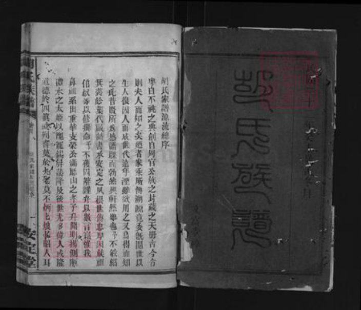 湖南省常德市武陵区胡氏安定堂族谱-胡氏族谱.pdf电子版插图1