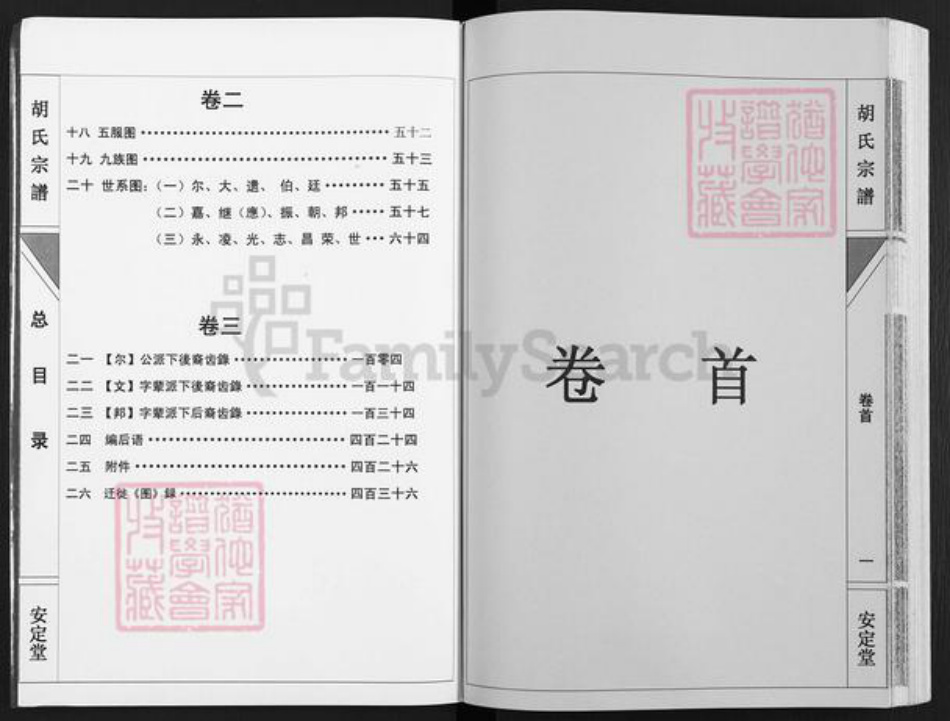 湖南省永州市道县梅花镇胡氏安定堂族谱-胡氏宗谱.pdf电子版插图2