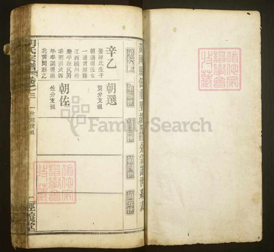 湖北省武汉市新洲区胡氏经义堂族谱-黄冈胡氏宗谱.pdf电子版插图1