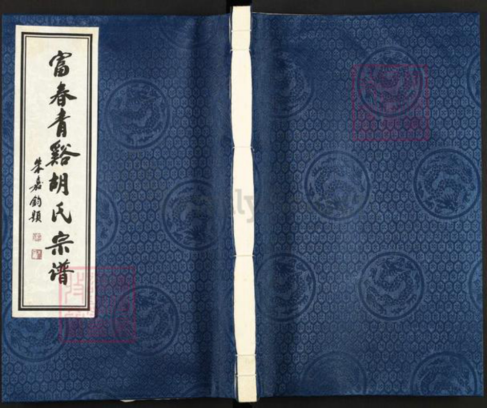 浙江省杭州市富阳胡氏敦叙堂族谱-富春青溪胡氏宗谱.pdf电子版插图
