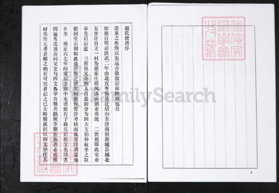 山东省淄博市桓台县胡氏族谱-桓台胡氏世谱 [3卷].pdf电子版插图4