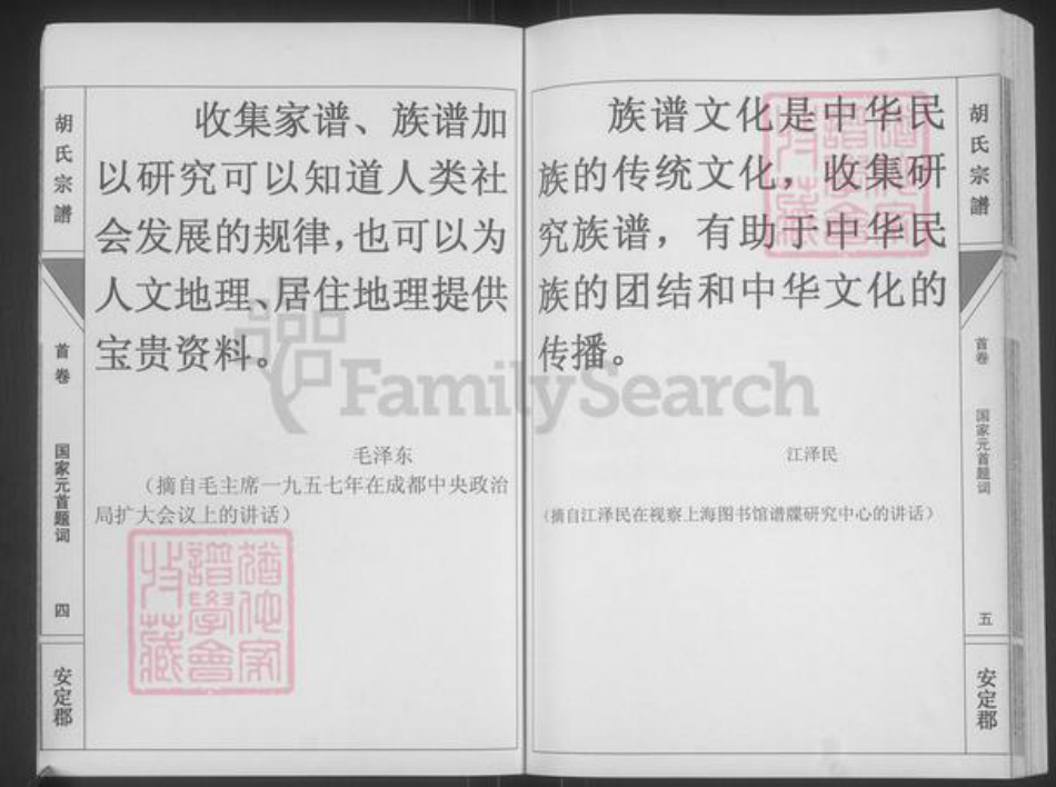 湖南省永州市道县梅花镇胡氏安定堂族谱-胡氏宗谱.pdf电子版插图4