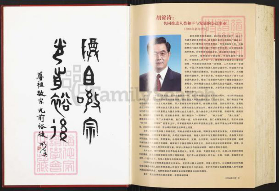 江西省上饶市婺源县紫阳镇胡氏族谱-世界胡氏通谱.pdf电子版插图2