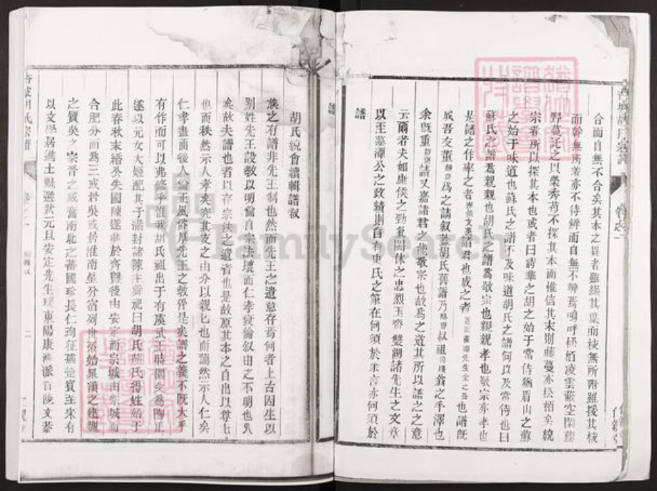 浙江省杭州市淳安县县梓桐镇胡氏仁亲堂族谱-杏坡胡氏宗谱.pdf电子版插图5