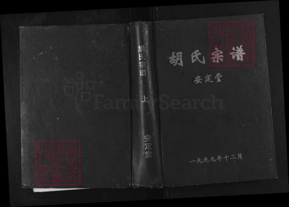 湖北省孝感市孝南区三汊镇胡氏安定堂族谱-胡氏宗谱.pdf电子版插图