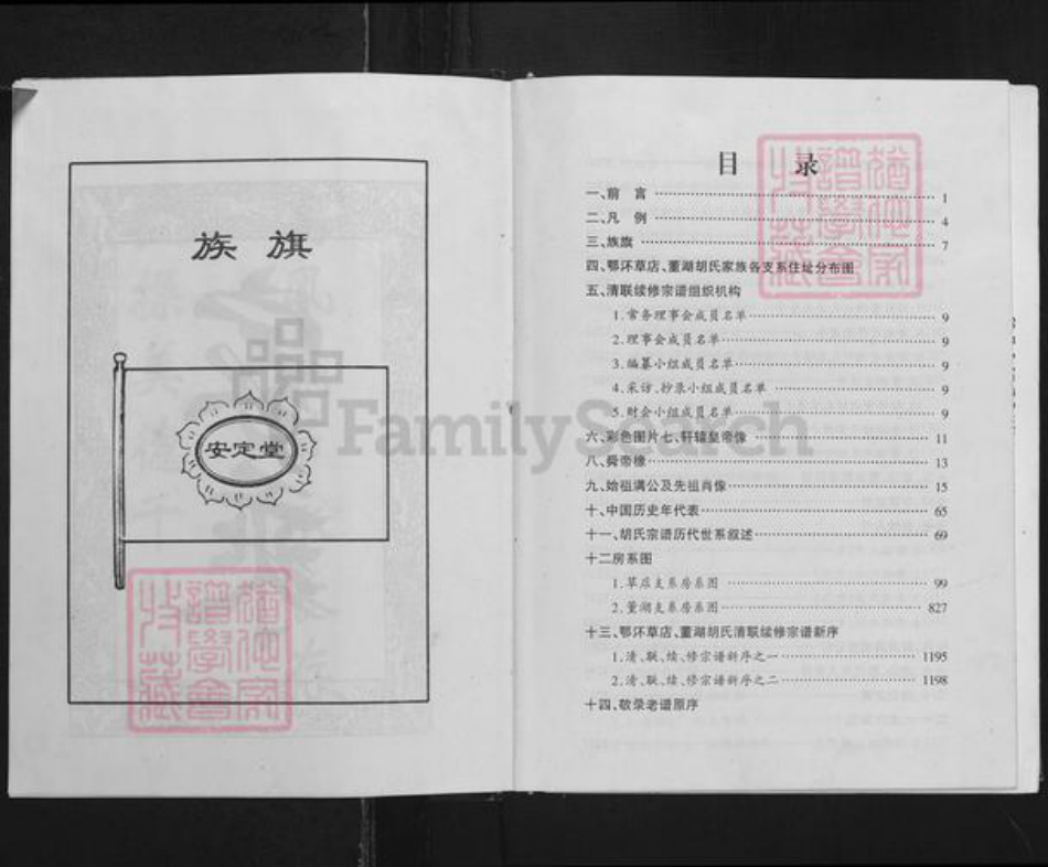 湖北省孝感市孝南区三汊镇胡氏安定堂族谱-胡氏宗谱.pdf电子版插图3