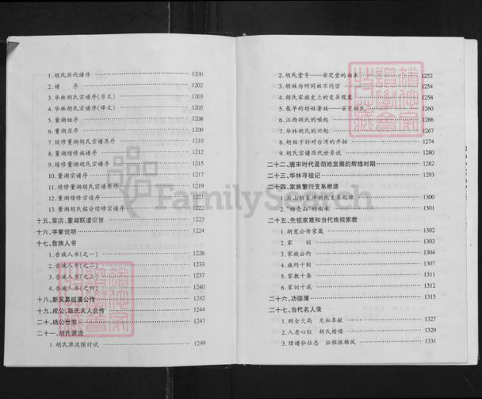 湖北省孝感市孝南区三汊镇胡氏安定堂族谱-胡氏宗谱.pdf电子版插图4