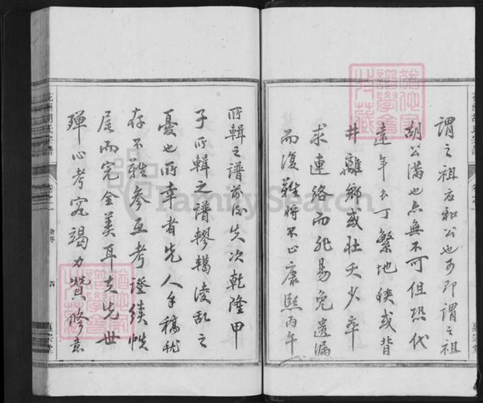 安徽省芜湖市南陵县胡氏惠宗堂族谱-花洲胡氏宗谱.pdf电子版插图4