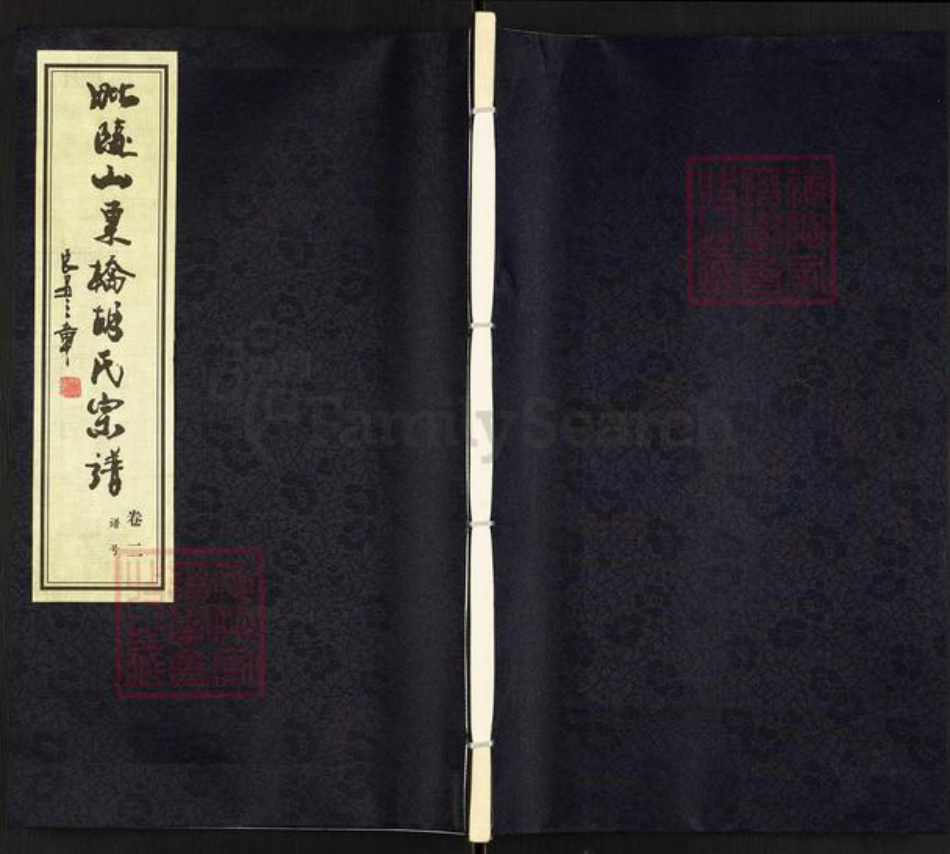 江苏省常州市武进县胡氏大雅堂族谱-毗陵山东桥胡氏宗谱.pdf电子版插图