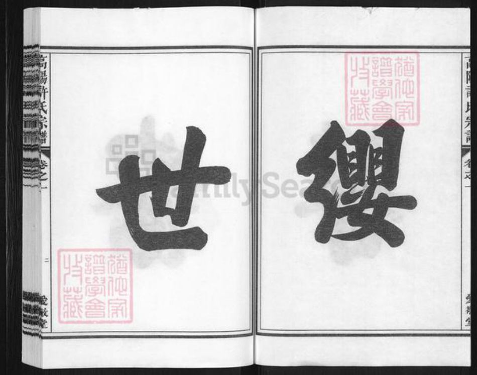 浙江省金华市兰溪市许氏爱敬堂族谱-浒溪高阳许氏宗谱.pdf电子版插图2