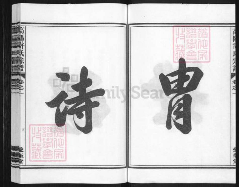 浙江省金华市兰溪市许氏爱敬堂族谱-浒溪高阳许氏宗谱.pdf电子版插图3