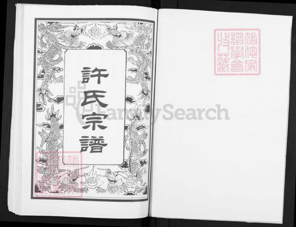 江苏省盐城市阜宁县益林镇许氏佐龙堂族谱-许氏宗谱.pdf电子版插图1