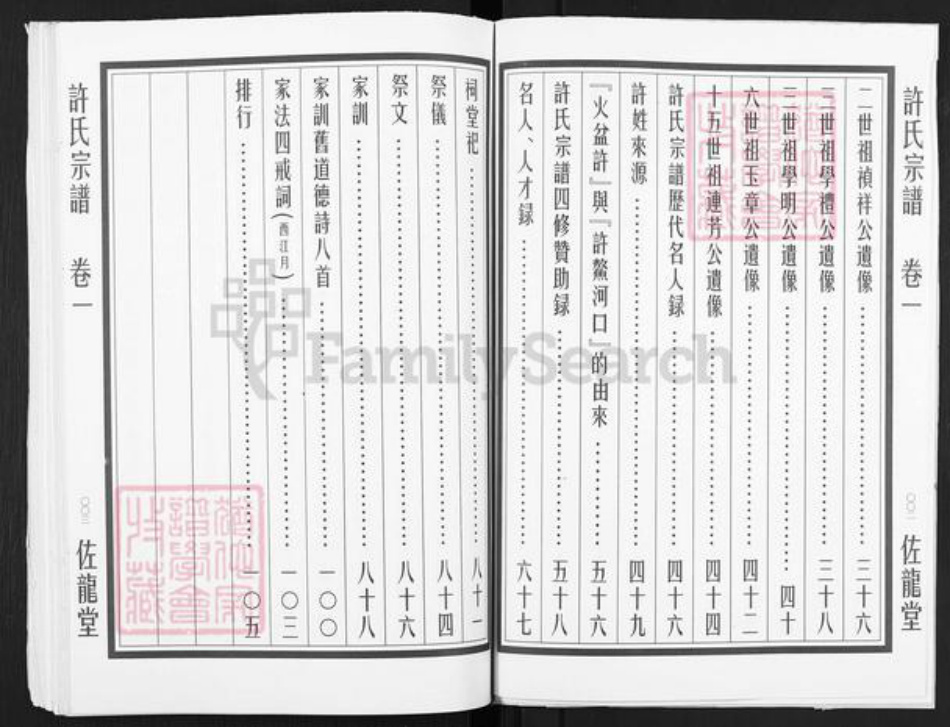 江苏省盐城市阜宁县益林镇许氏佐龙堂族谱-许氏宗谱.pdf电子版插图3