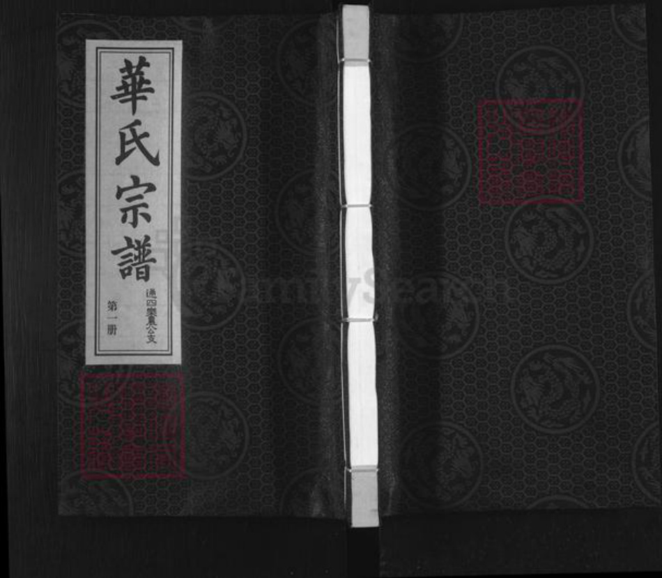 江苏省无锡市锡山区华氏存裕堂族谱-华氏宗谱.通四乐农公支.pdf电子版插图