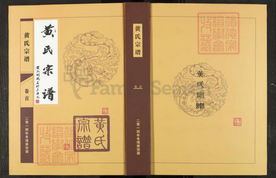 湖北省黄石市大冶市金山街道黄氏双井堂族谱-黄氏宗谱.pdf电子版插图