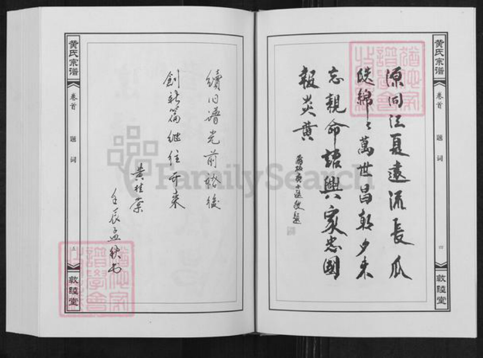 湖北省武汉市新洲区黄氏敦睦堂族谱-黄氏宗谱.pdf电子版插图4