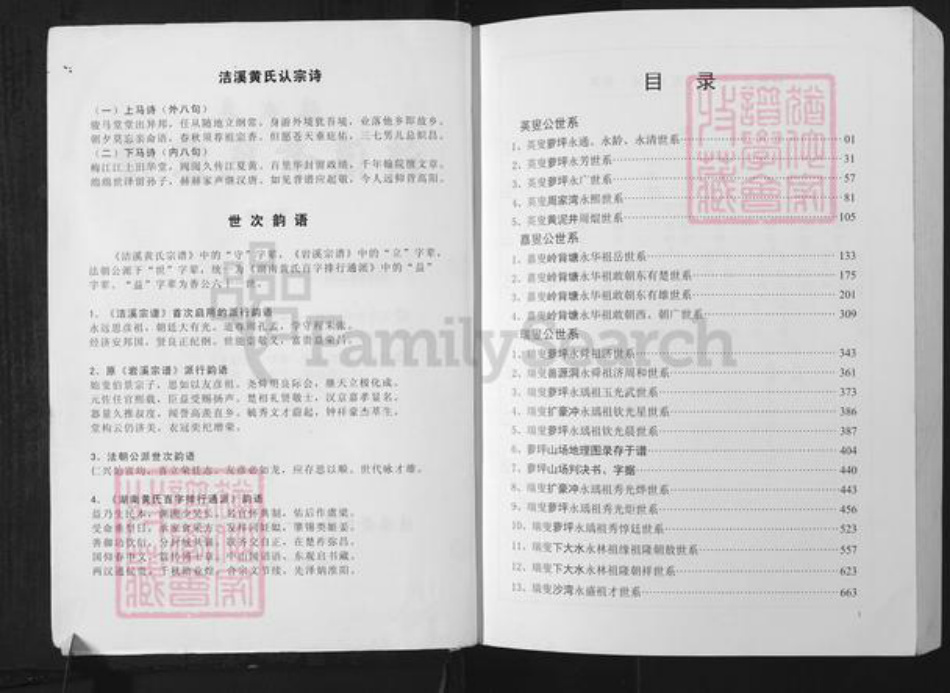 湖南省郴州市临武县万水乡黄氏族谱-洁溪黄氏宗谱.pdf电子版插图1