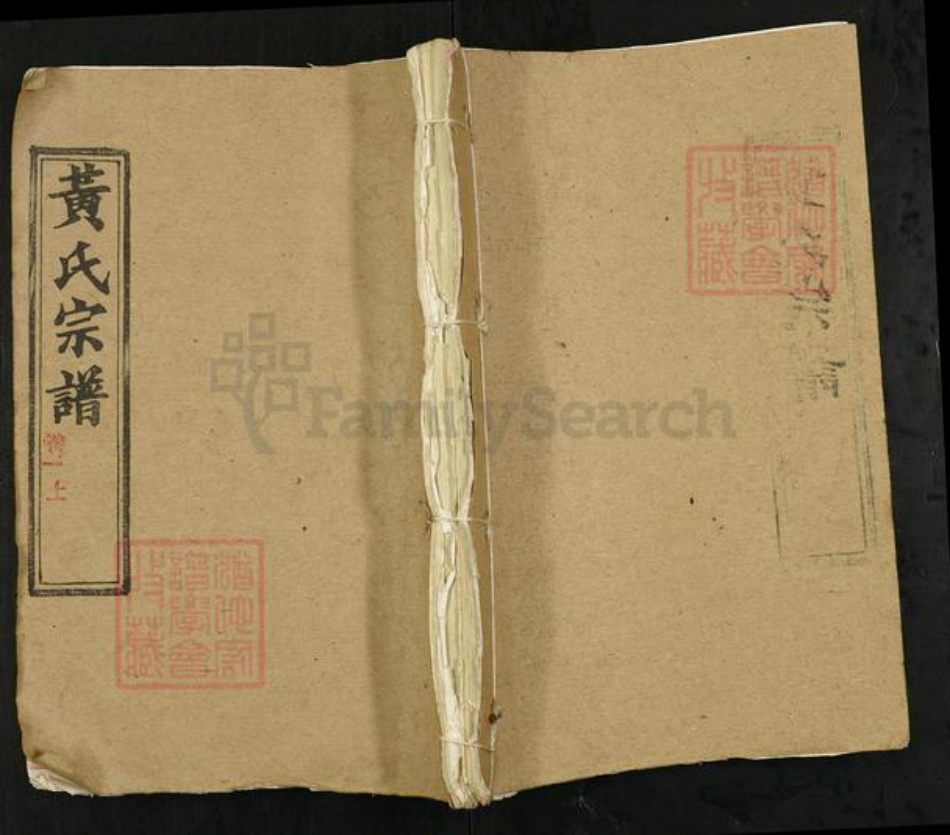 湖北省黄冈市罗田县平湖乡黄氏忠孝堂族谱-黄氏宗谱.pdf电子版插图