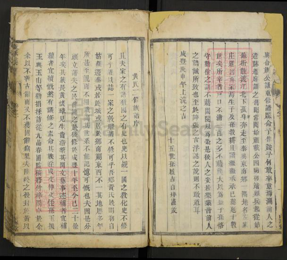江苏省泰州市泰兴市黄氏中理堂族谱-黄氏宗谱.pdf电子版插图3