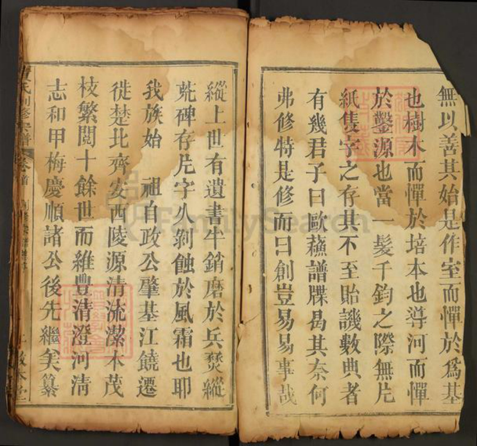 湖北省武汉市新洲区三店街道黄氏敦本堂族谱-黄氏创修宗谱.pdf电子版插图2