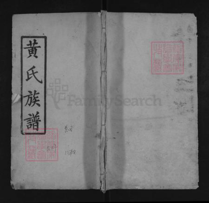 湖北省武汉市黄陂区黄氏双井堂族谱-黄氏族谱.pdf电子版插图