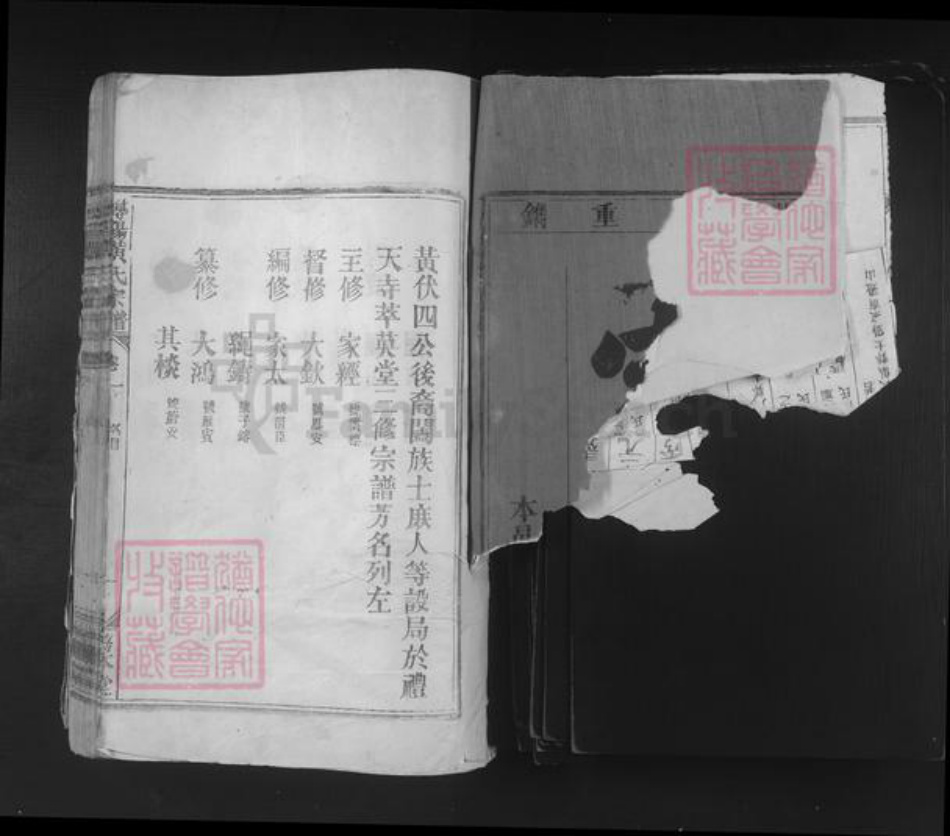 江西省九江市浔阳区黄氏务本堂族谱-浔阳黄氏宗谱.pdf电子版插图1