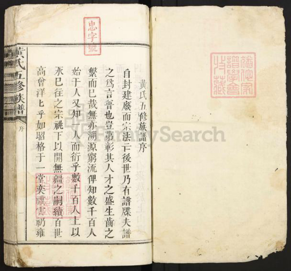 江西省抚州市南丰县紫霄镇黄氏一本堂族谱-黄氏五修族谱.pdf电子版插图1