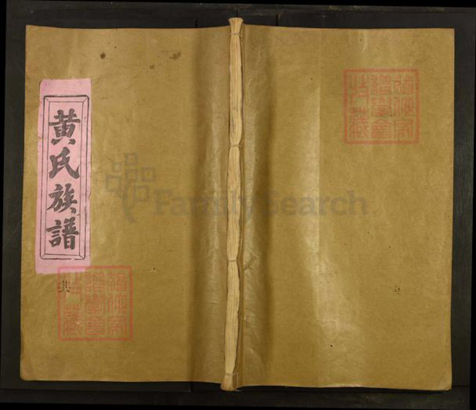 福建省三明市宁化县河龙乡黄氏族谱-江夏黄氏九修族谱.pdf电子版插图