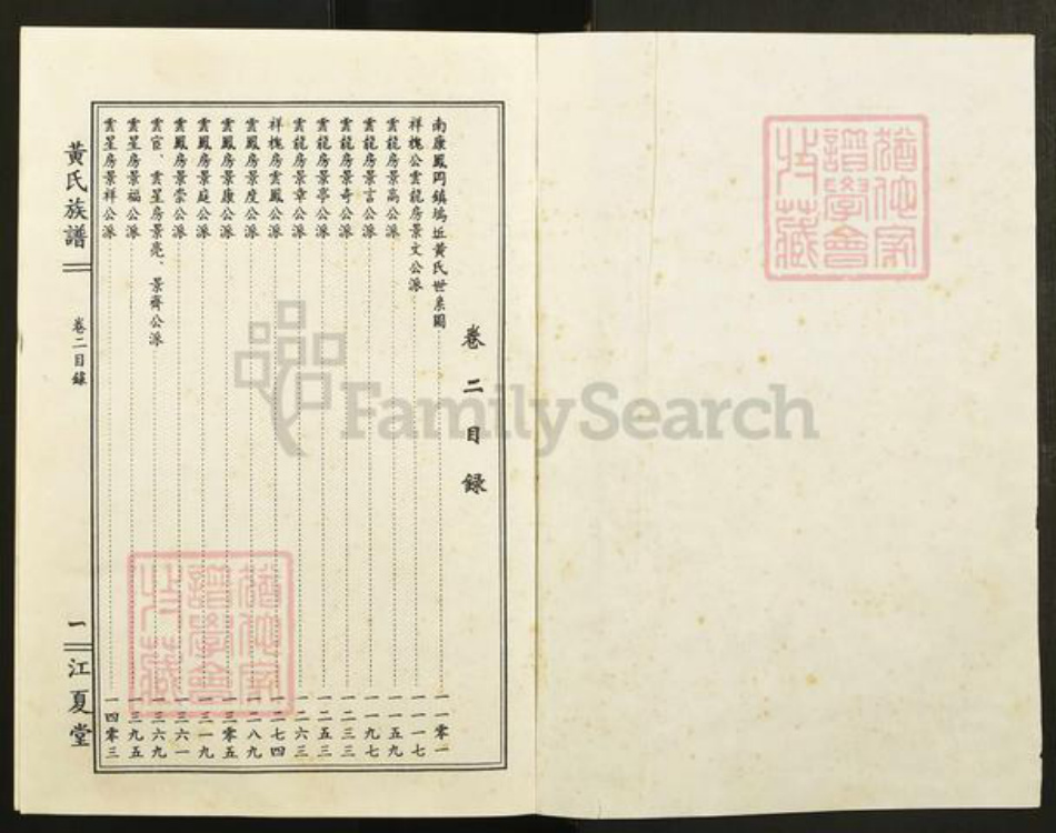 江西省抚州市南丰县傅坊乡黄氏江夏堂族谱-黄氏族谱.pdf电子版插图1
