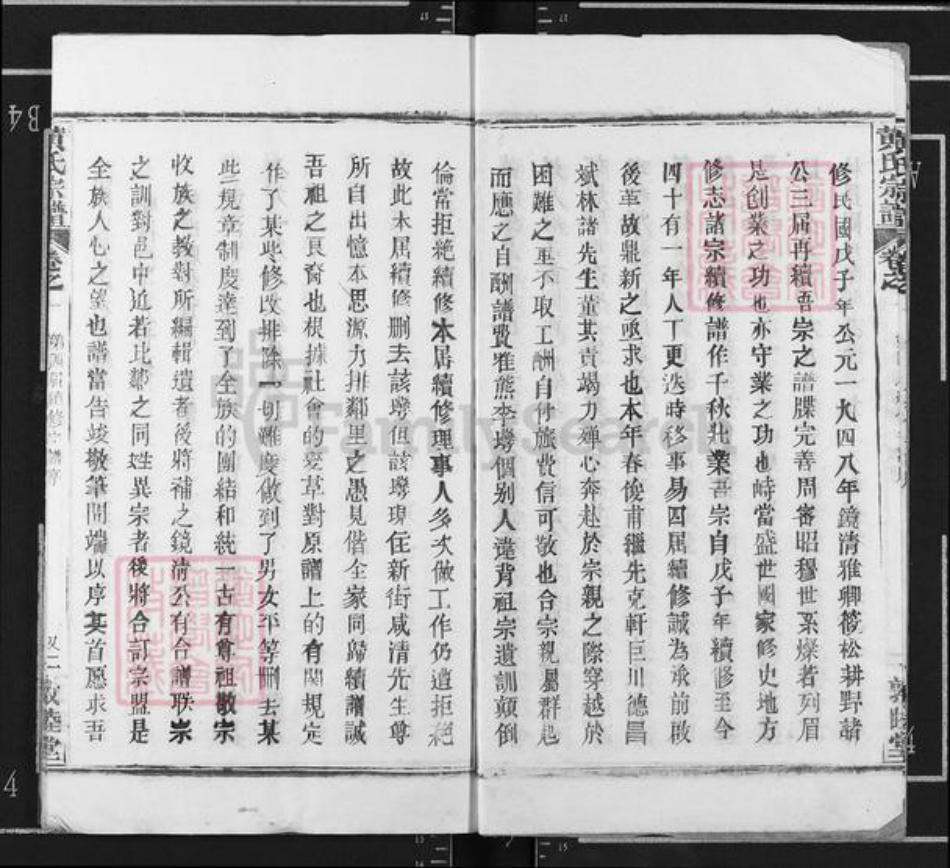 湖北省武汉市新洲区黄氏敦睦堂族谱-黄氏宗谱.pdf电子版插图3