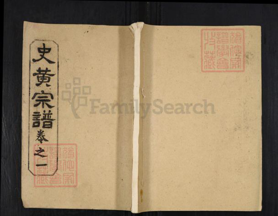 湖北省武汉市新洲区黄氏大度堂族谱-史黄氏宗谱.pdf电子版插图