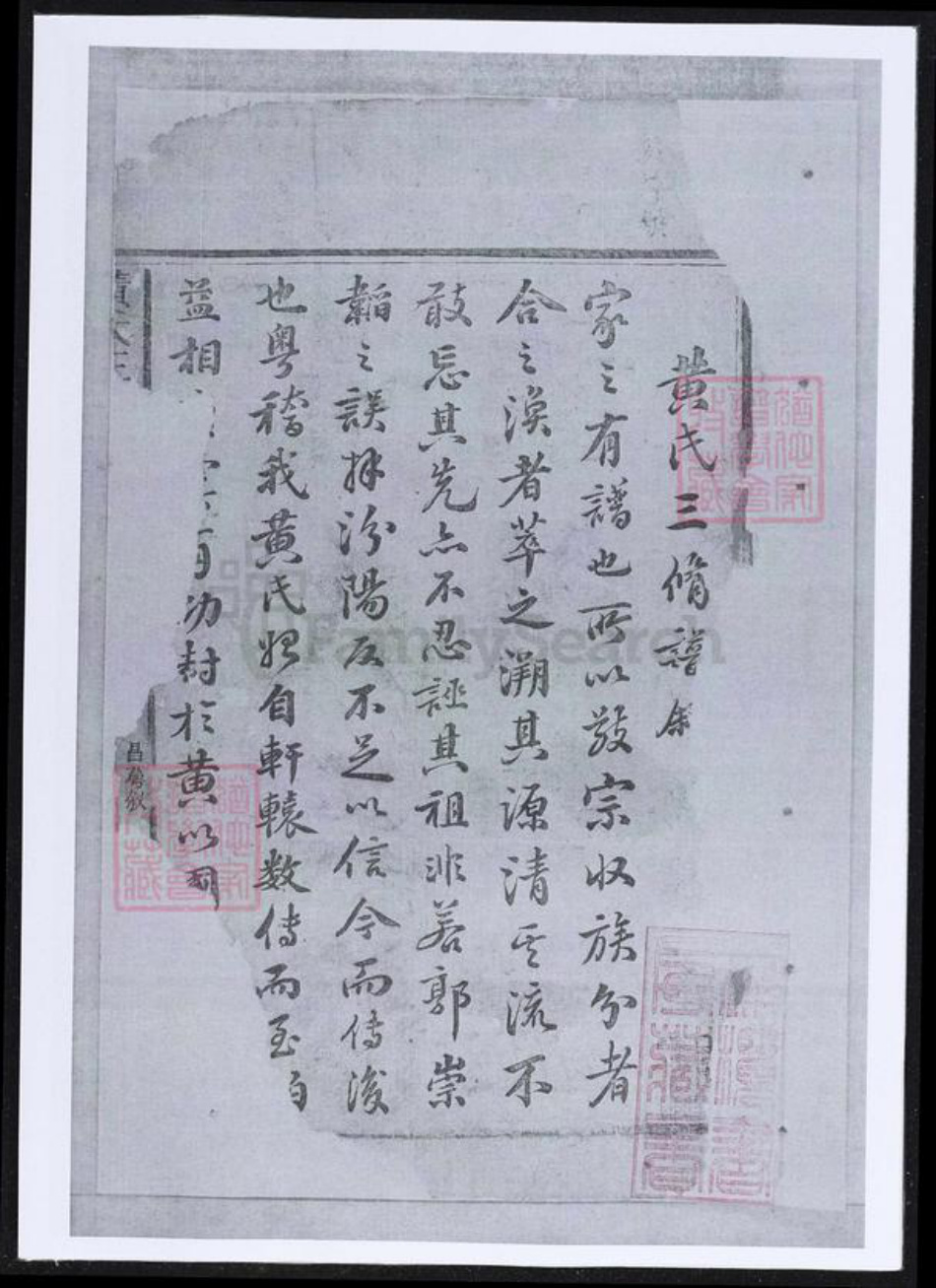湖南省益阳市黄氏族谱-黄氏三修族谱.pdf电子版插图3