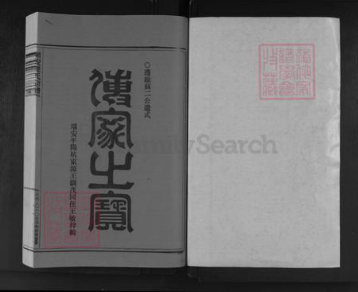 浙江省台州市仙居县白塔镇暨氏族谱-乐安暨氏宗谱.pdf电子版插图1