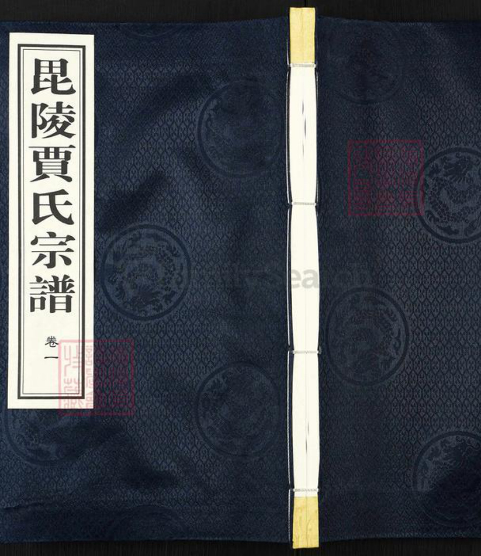 江苏省常州市武进县前黄镇贾氏维则堂族谱-毘陵贾氏宗谱.pdf电子版插图
