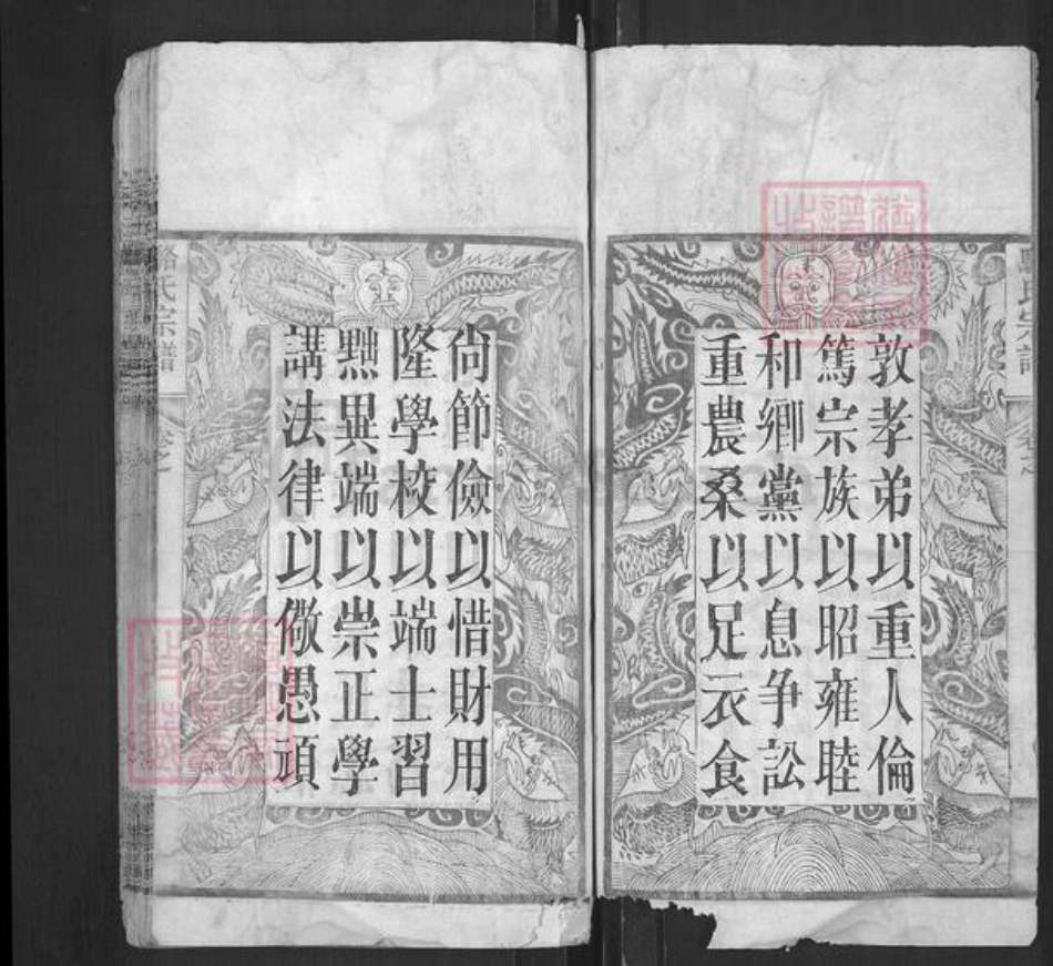 湖北省武汉市新洲区骆氏继宾堂族谱-骆氏支谱.pdf电子版插图2