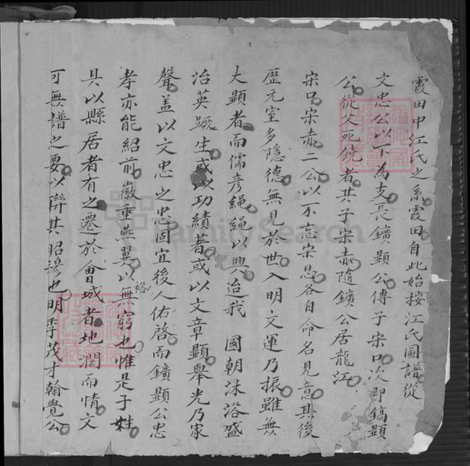 福建省泉州市德化县龙浔镇江氏族谱-霞田江氏谱序.pdf电子版插图4