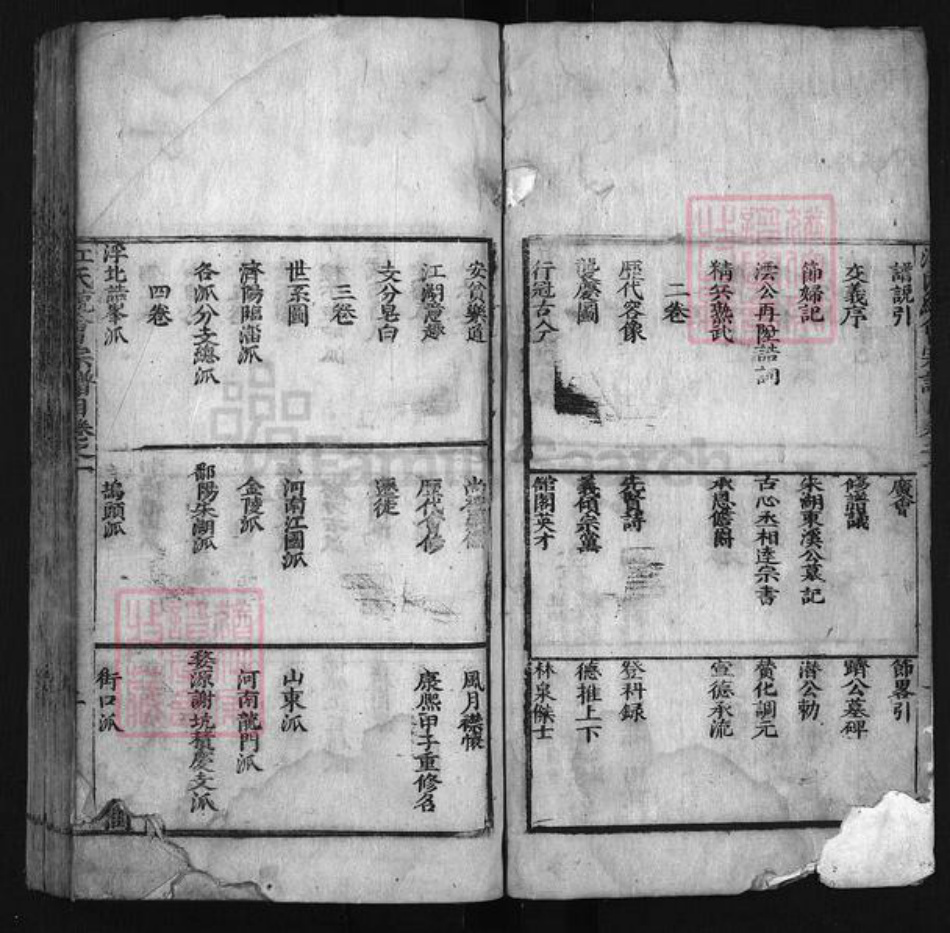 江西省上饶市婺源县浙江省江氏族谱-江氏綂会宗谱 [13卷].pdf电子版插图2