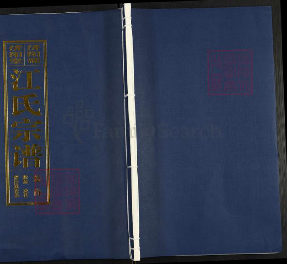 安徽省合肥市长丰县水湖镇江氏济阳堂族谱-江氏宗谱.pdf电子版