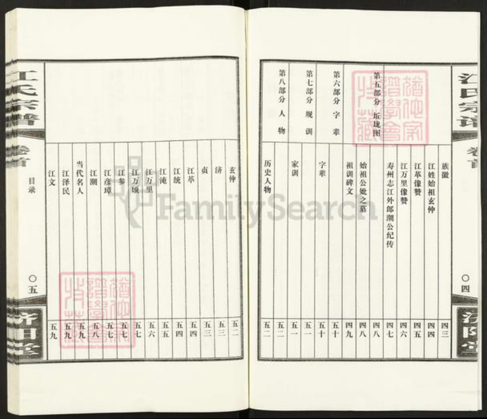 安徽省合肥市长丰县水湖镇江氏济阳堂族谱-江氏宗谱.pdf电子版插图3